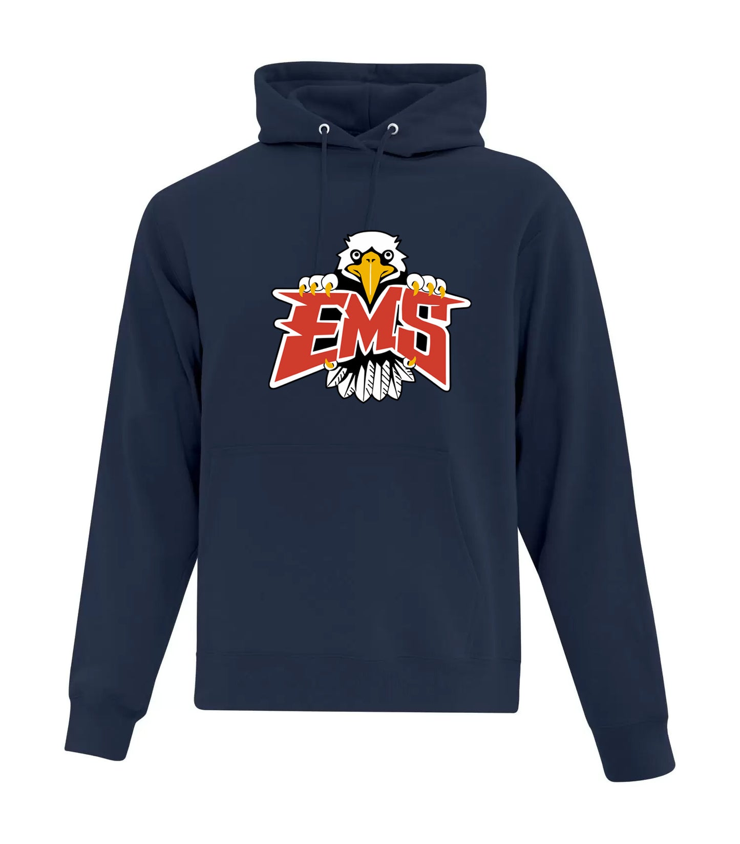 Adult 50/50 Hooded Sweatshirt Style 1